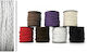 Paperpack Net Lace Faux Leather Purple 3mm x 50m