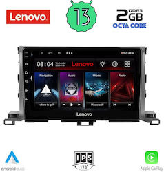 Lenovo Car-Audiosystem für Toyota Highlander 2014-2019 (Bluetooth/USB/WiFi/GPS) mit Touchscreen 10"