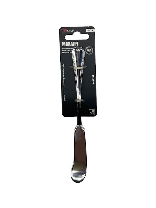 Tpster Knives Butter from Stainless Steel 16.9cm 3pcs