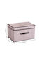 Tpster Tesatura Cutie de Depozitare cu Capac 70x40x30cm 1buc