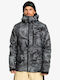 Quiksilver Mission Printed Men's Ski & Snowboard Jacket Black EQYTJ03428-KVJ2