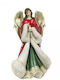 Zaros Christmas Figure Cherub Red Height 29.5cm