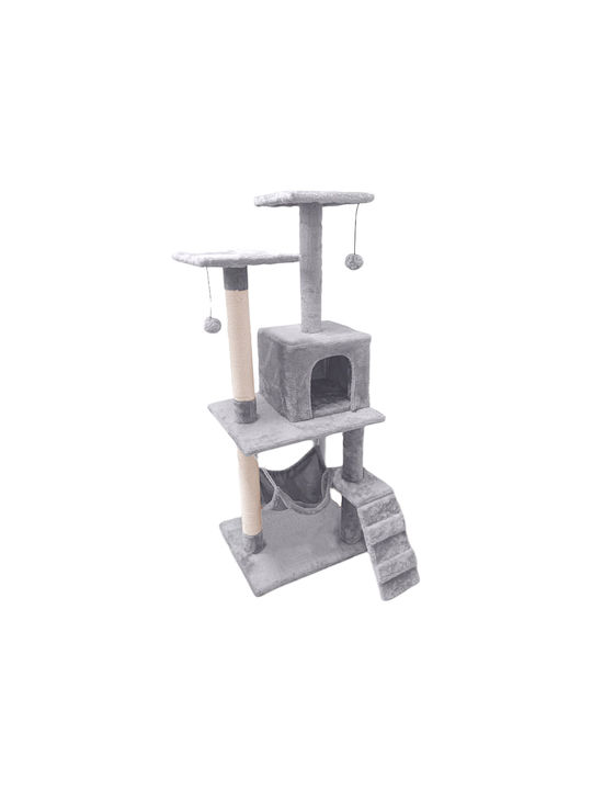 Denik Pets Cat Scratching Post Gray 50x40x120cm.