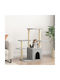 vidaXL Scratching Post Cat Trees Gray 5 levels 86x54x97.5cm