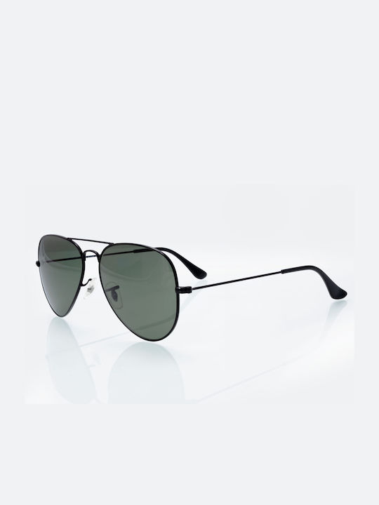 Dilos Sonnenbrillen mit Schwarz Rahmen und Schwarz Linse DILOSCRYSTAL103