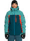 Quiksilver Mission Plus EQYTJ03414-BSM0 Ανδρικό Μπουφάν για Σκι & Snowboard Μπλε