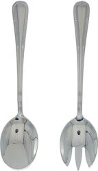 Tpster Metallic Cooking Utensil Set Silver 2pcs