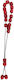Worry Beads de lungime 27buc Red