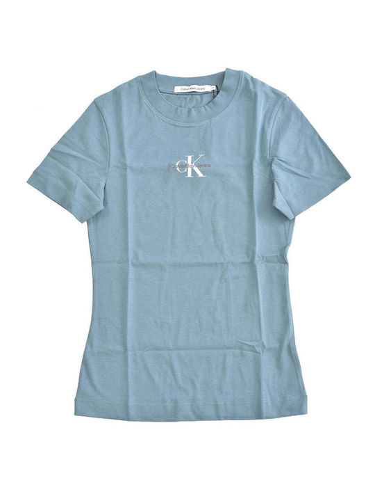 Calvin Klein Women's T-shirt Blue J20J221426-CAX