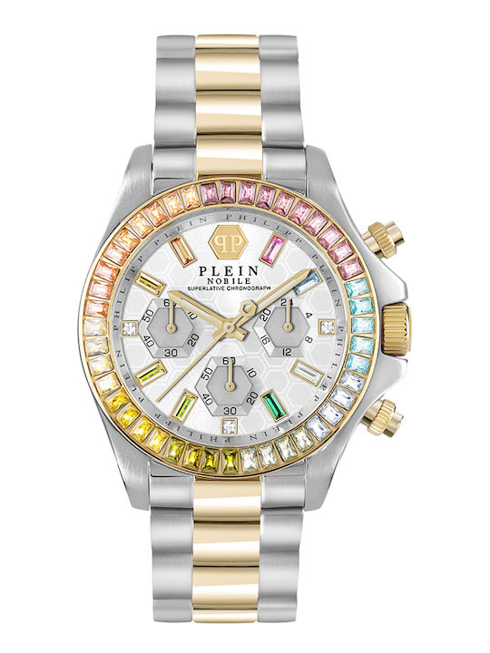 Philipp Plein Γυναικείο Ρολόι 38mm Χρονογράφος ...