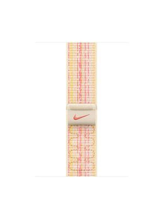 Apple Nike Sport Loop Λουράκι Υφασμάτινο Ροζ (Apple Watch 42/44/45mm/Ultra 49mm)