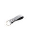 Keychain Leather Silver