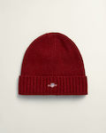 Gant Beanie Ανδρικός Σκούφος με Rib Πλέξη σε Μπ...
