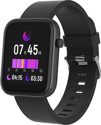 Denver SW-182 Smartwatch με Παλμογράφο (Μαύρο)