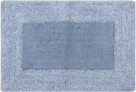 Silk Fashion Αντιολισθητικό Χαλί Ορθογώνιο Blue 60x90cm