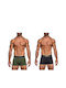 Men's Boxers Khaki / Anthracite 2Pack
