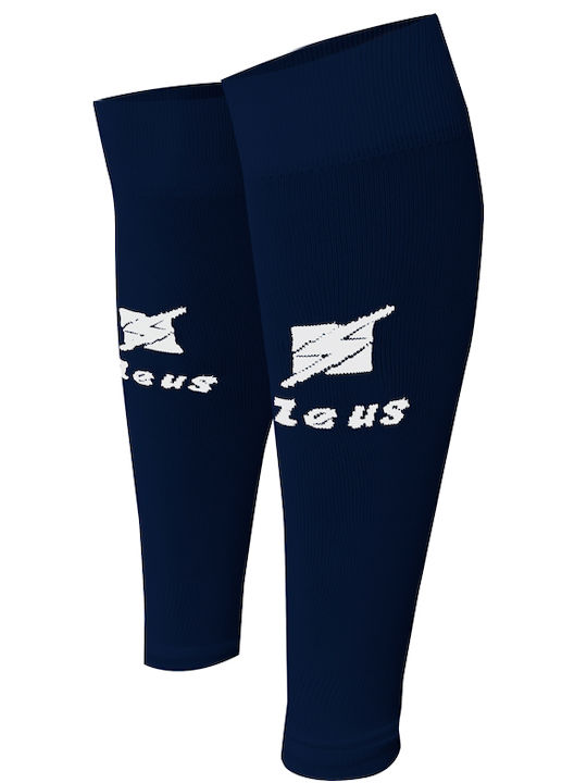 Zeus Leg Sleeves για Επικαλαμίδες Ποδοσφαίρου Μπλε 1 Ζεύγος