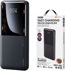 Remax RPP-622 Power Bank 10000mAh με 2 Θύρες US...