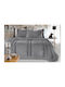 Guy Laroche Κουβερτοπάπλωμα Ημίδιπλο 180x220εκ. Crystal Silver