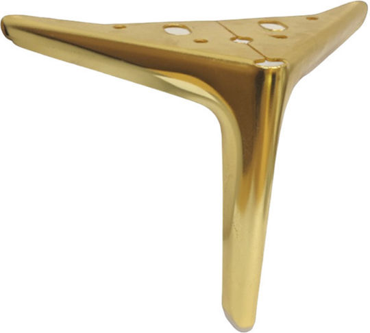 JGS S.A. Ago Metallic Furniture Leg Suitable for Couch 15cm Gold