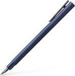 Faber-Castell Writing Pen Medium Blue made of Aluminum with Blue Ink