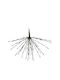 Plastic Christmas Decorative Pendant Star 75x75cm White