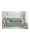 Mc Decor Tunez Elastic Cover for Three Seater Sofa Mint 170εκ. 1pcs MCL.EL.TUNEZ.TR-MENTA