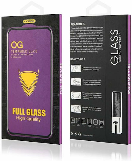 Og 3D Full Face Tempered Glass Black (Galaxy A14)