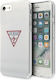 Guess Triangle Collection Plastic Back Cover White (iPhone 5/5s/SE)