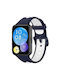 Two-color Armband Silikon Blau (Huawei Watch Fit 2)