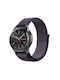 Braided Watch Curea Tesatura Albastru (Galaxy Watch 42mm - Ceas Galaxy 42mmHuawei Watch 4 / Watch 4 Pro)