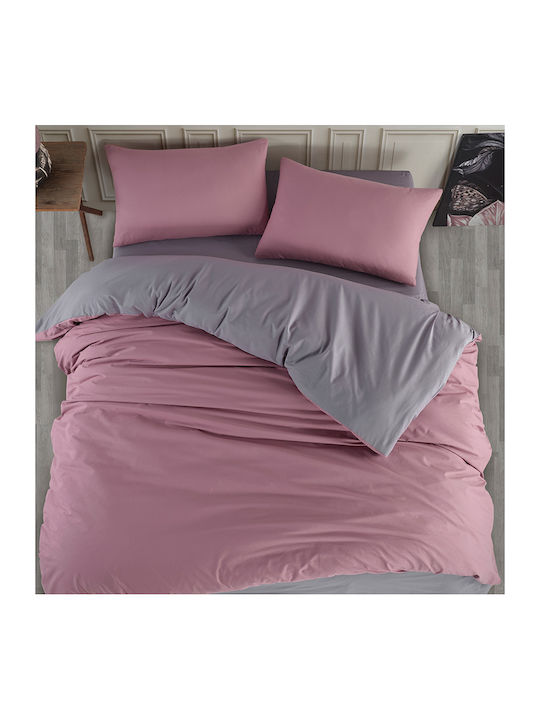 Homeline Duvet Cover Set Cotton Single with Pil...