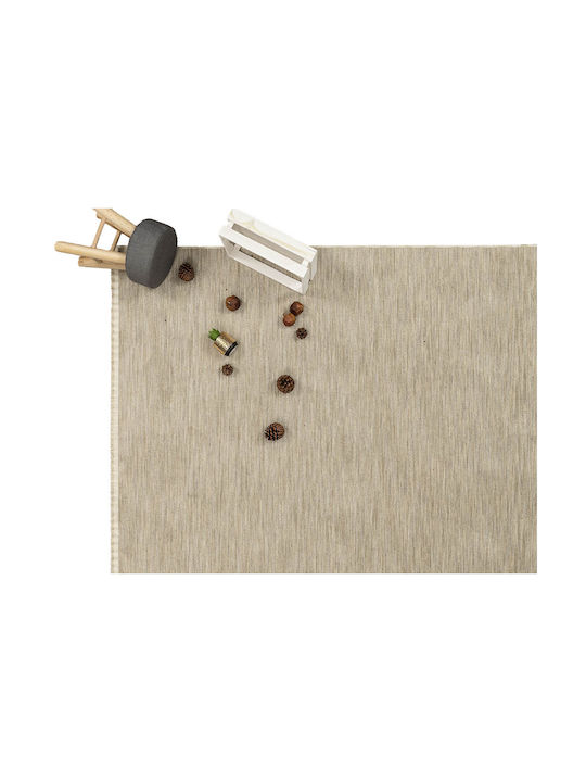 Newplan Pure Modern Bedroom Rugs Set Cream/L.Grey 5-57-PR-1001S-17CLG-SET067(2X170,1X210) 3pcs