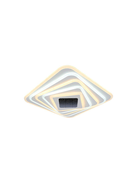 V-TAC Ceiling Mount Light 50cm White with Integrated LED and Remote Control