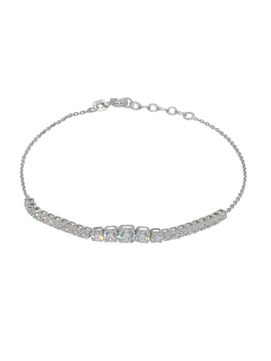 Krini Bracelet made of White Gold 14K