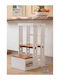 Learning Tower for Painting made of Wood with whiteboard Matzik Mav