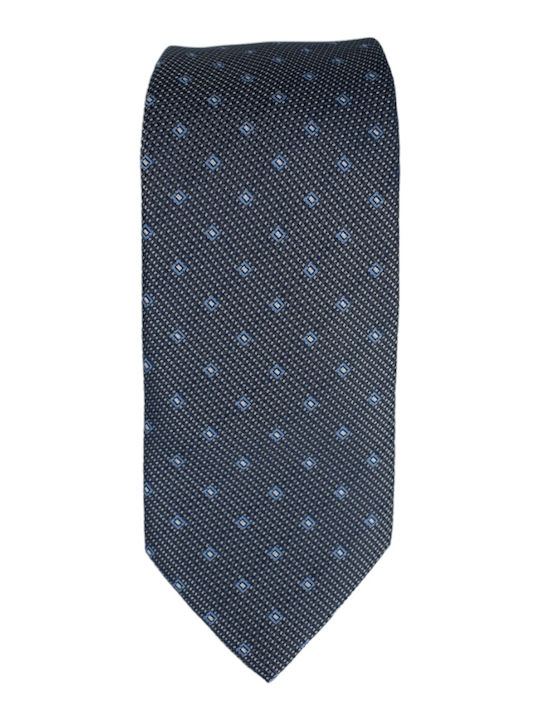 Venturi Men's Tie Printed Blue