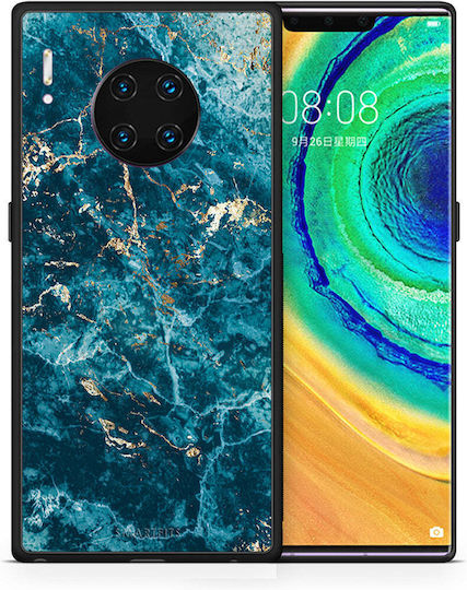 Smartfits Marble Blue Back Cover Blue (Huawei Mate 30 Pro)