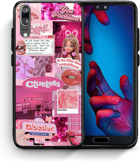 Smartfits Pink Love Back Cover Ροζ (Huawei P20)