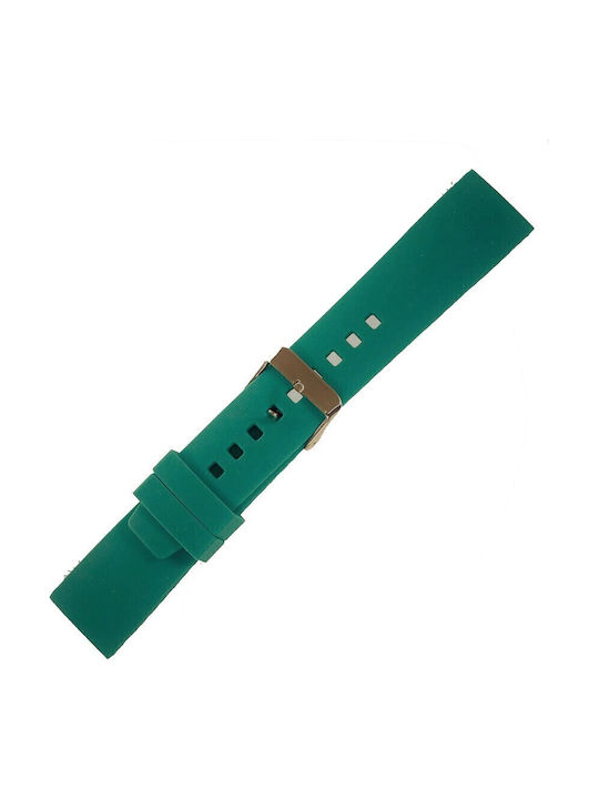 Tzevelion Rubber Strap Turquoise 24mm