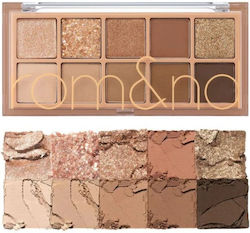 Rom&nd Better Than Eye Shadow Palette Matte in Solid Form Secret Mahogany Garden Nude 8gr