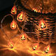Halloween Party Decorations Orange Garland 4 Pieces