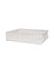 Jabadabado Children's Storage Basket made of Fabric White 70x66x16cm 1pcs