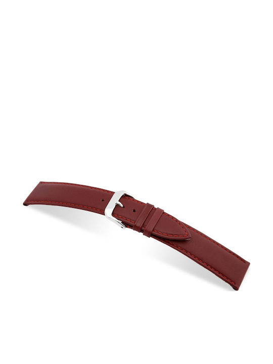 Rios 1931 Toscana Leather Strap Burgundy 20mm