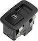 NTY Comutator geamuri auto pentru Chrysler Mare Voyager Jeep Cherokee Negru