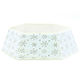 Christmas Tree Skirt Fabric ''Snowflakes'' White M61xP24xH76.2cm.
