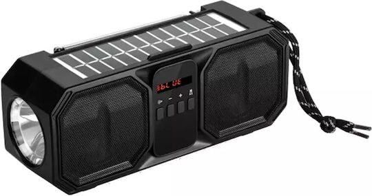 Denver BTG-158 Ηχείο Bluetooth 8W με Ραδιόφωνο και Διάρκεια Μπαταρίας έως 5 ώρες Μαύρο