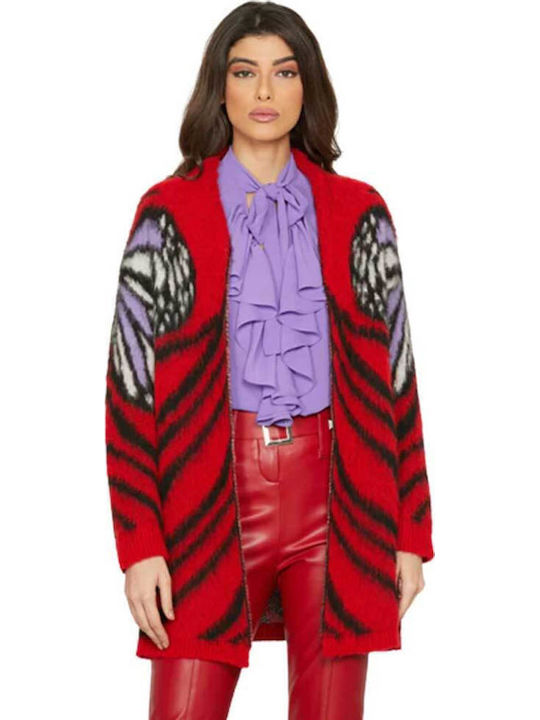 Damen Jacke in Rot Farbe