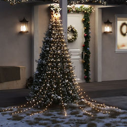 vidaXL Christmas Decorative Illuminated Tree IP44 Electric Decorated White