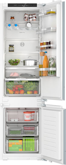 Bosch Combină frigorifică încorporată 290lt NoFrost Î193.5xL55.8xA54.8cm. Alb KIN96VFD0